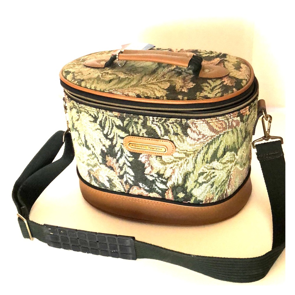 Vintage American Tourister luggage makeup bag